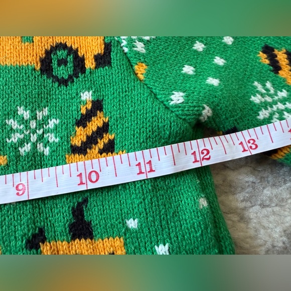 Vintage Kids construction truck knitted sweater - Picture 6 of 6